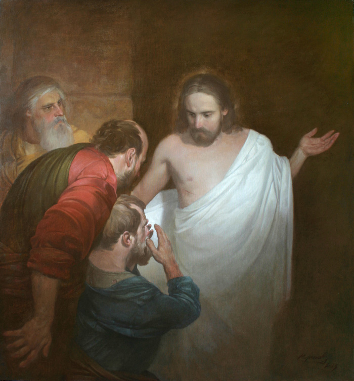 〈基督向使徒顯現〉,安德烈·米羅諾夫（Andrei Mironov），2013